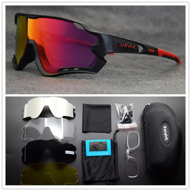 Polarized Cycling Glasses - TravelBall