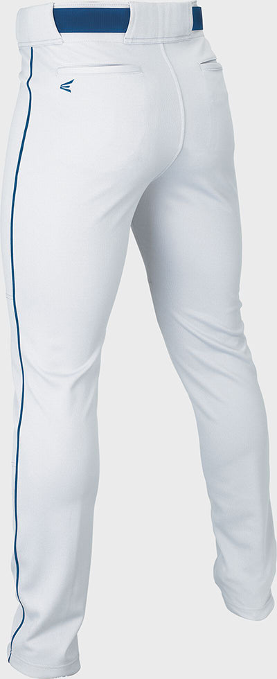 RIVAL+ PANT ADULT PIPED WHITE/NAVY L - TravelBall