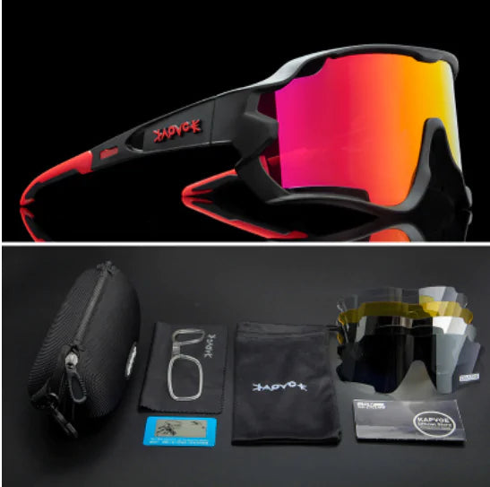 Polarized Cycling Glasses - TravelBall