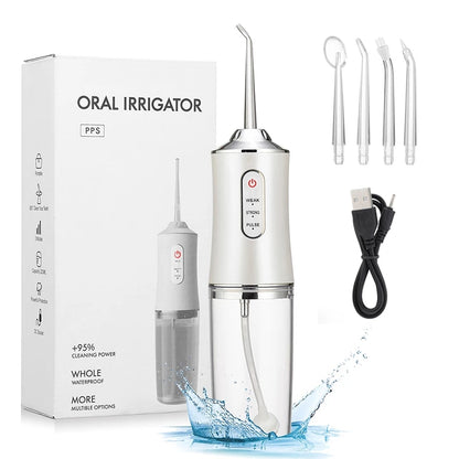 Waterproof Irrigator Dental Cleaner - TravelBall
