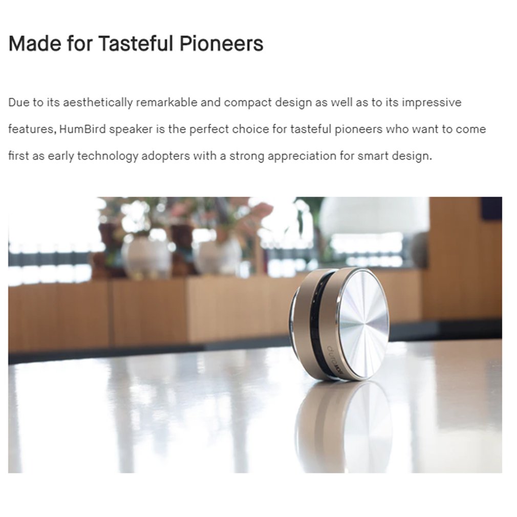 Humbird Bone-Conducting Speaker - TravelBall