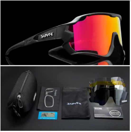 Polarized Cycling Glasses - TravelBall