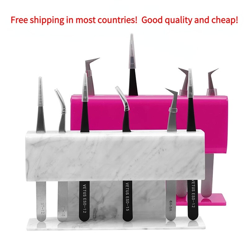 Acrylic Eyelash Tweezers Holder - TravelBall