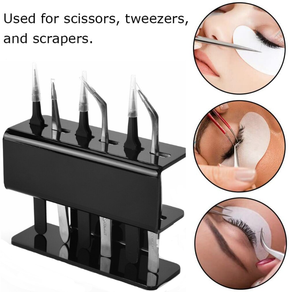Acrylic Eyelash Tweezers Holder - TravelBall