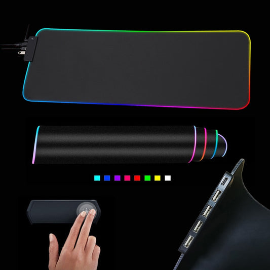 RGB Mouse Pad with Cable - TravelBall