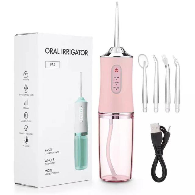 Waterproof Irrigator Dental Cleaner - TravelBall