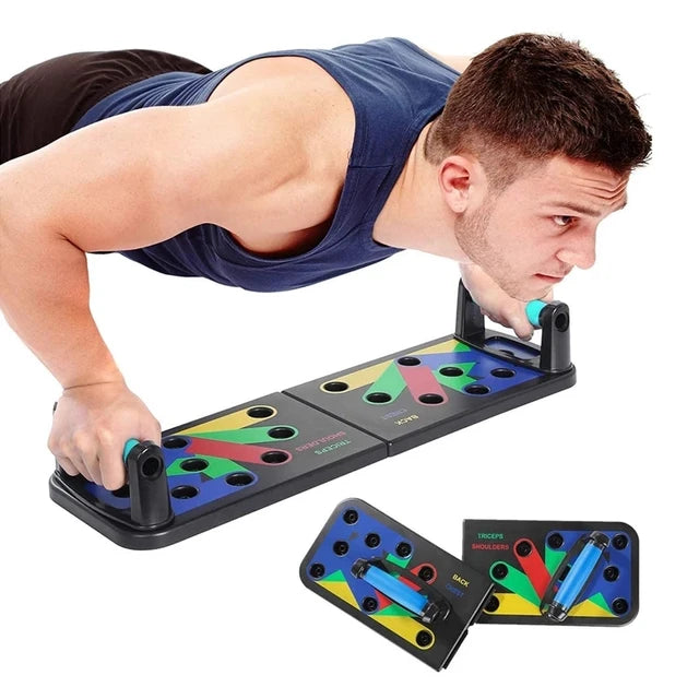 9 in 1 Push Up Rack Board Men Women Fitness Exercise Push-up Stand - TravelBall